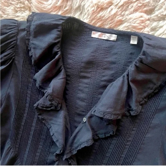 DÔEN Henri Organic Cotton Voile Top - Picture 8 of 13